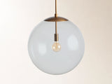 Wescott XL Globe Pendant with Rod