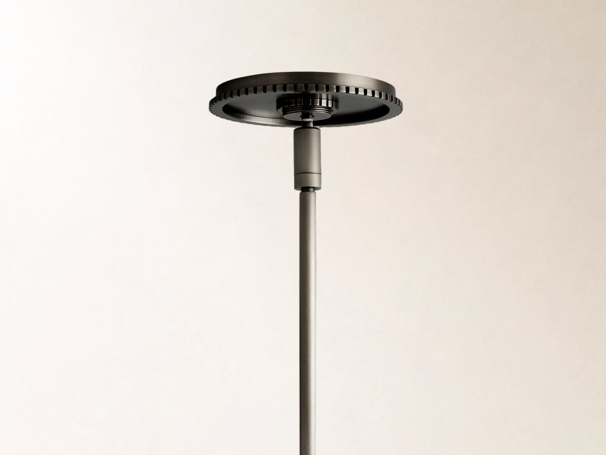 Wescott Globe Pendant with Rod