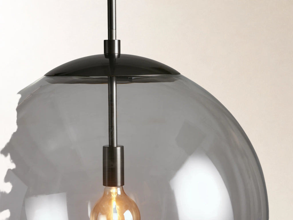 Wescott XL Globe Pendant with Rod