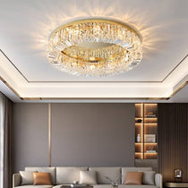 Specchi Round Chandelier  Flush Mount