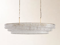 Ghiaccio Oval Chandelier