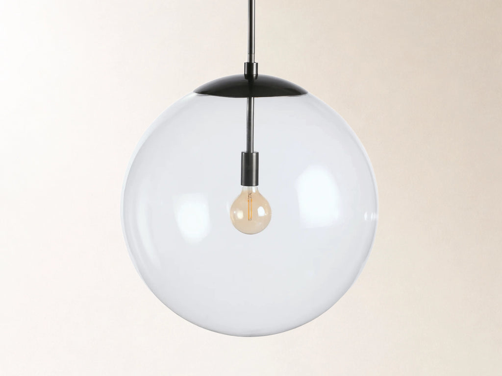 Wescott XL Globe Pendant with Rod