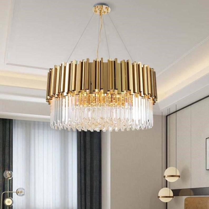 Giovanni Crystal Round Chandelier Secondary image