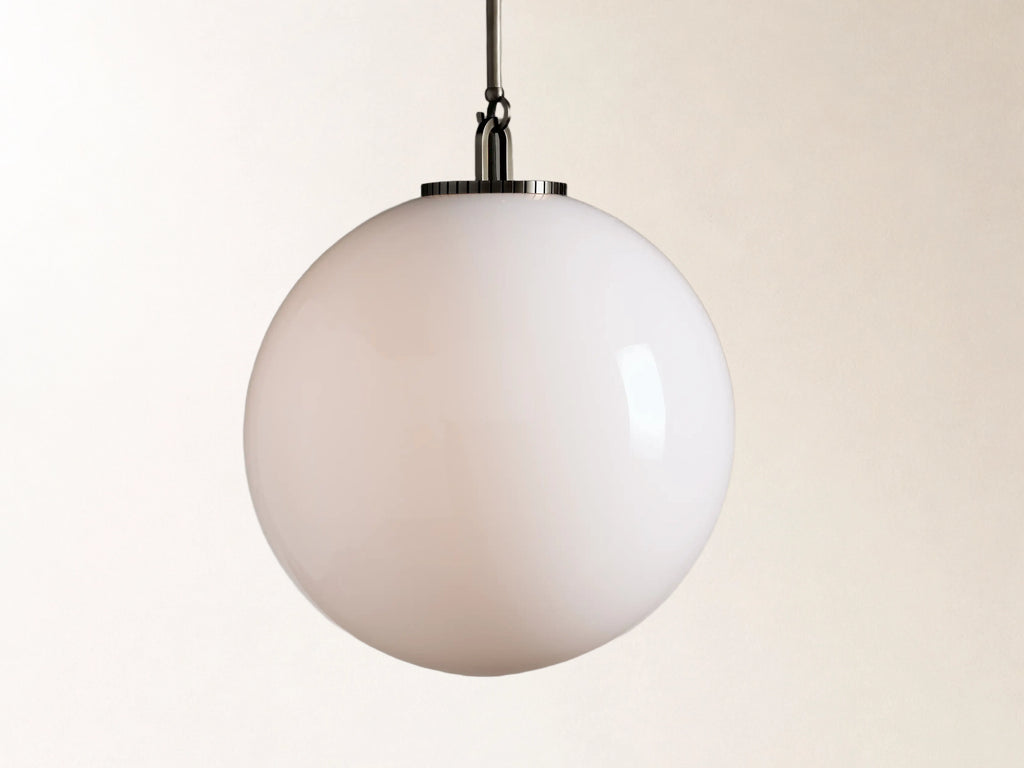 Wescott XL Globe Pendant with Rod