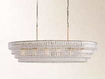 Ghiaccio Oval Chandelier