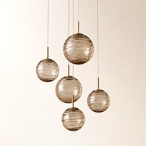 Casen Glass Round Chandelier 20"28"34"43"