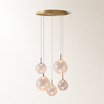 Casen Glass Round Chandelier 20"28"34"43"