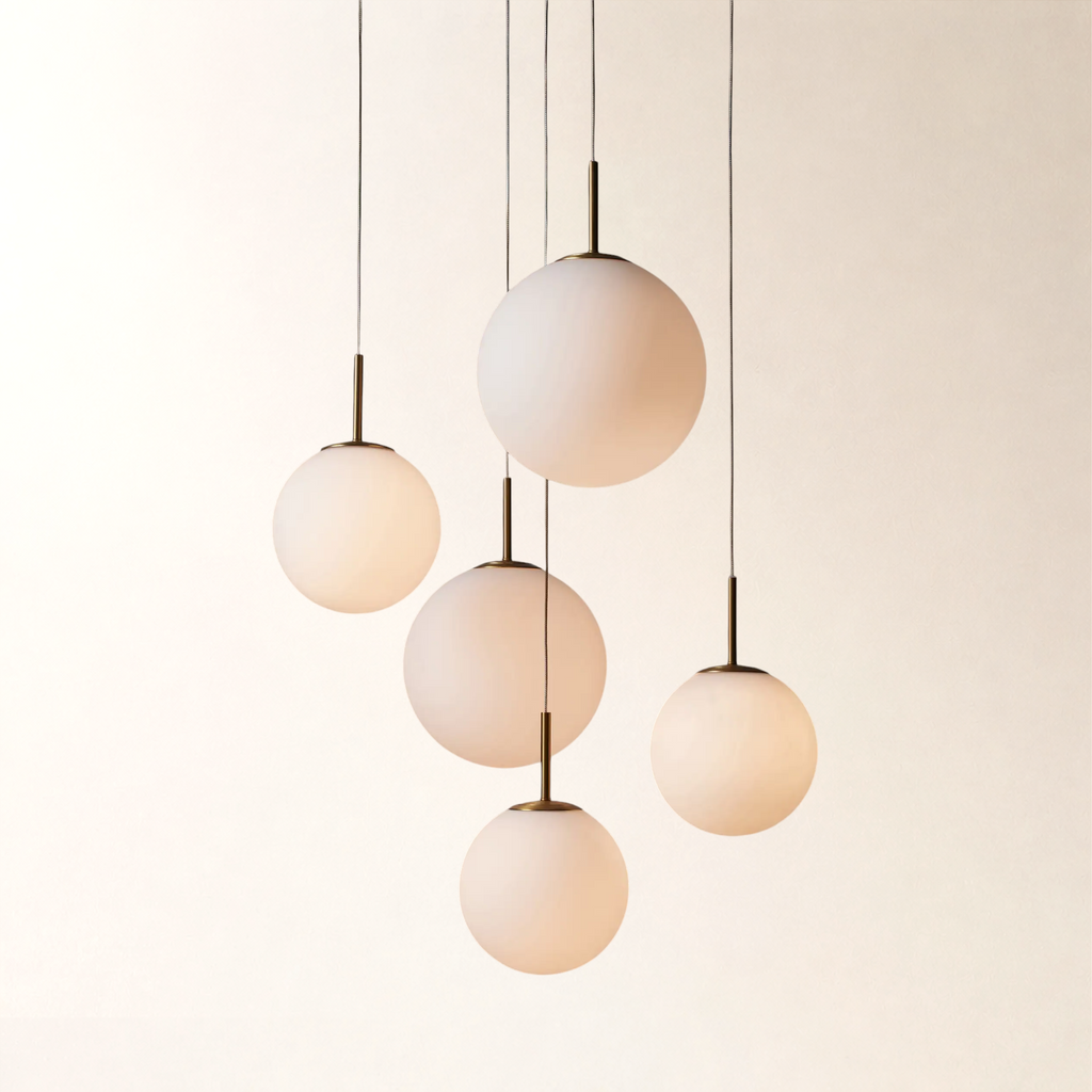 Casen Glass Round Chandelier 20"28"34"43"