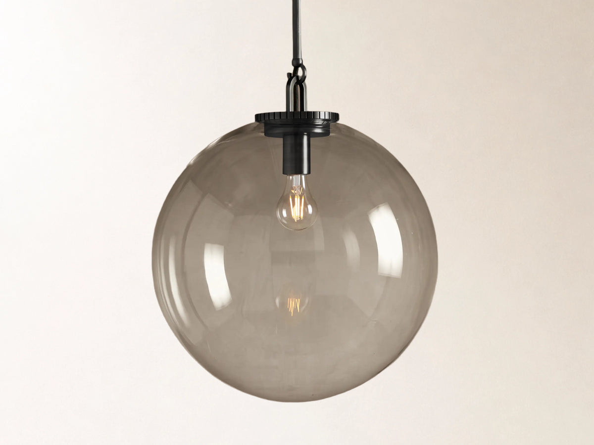 Wescott Globe Pendant with Rod