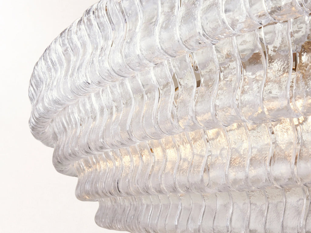 Ghiaccio Oval Chandelier