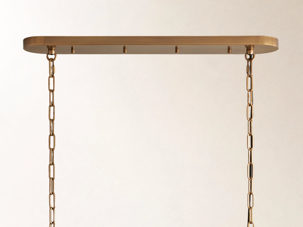 Ghiaccio Oval Chandelier