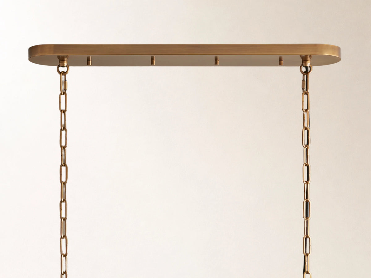 Ghiaccio Oval Chandelier