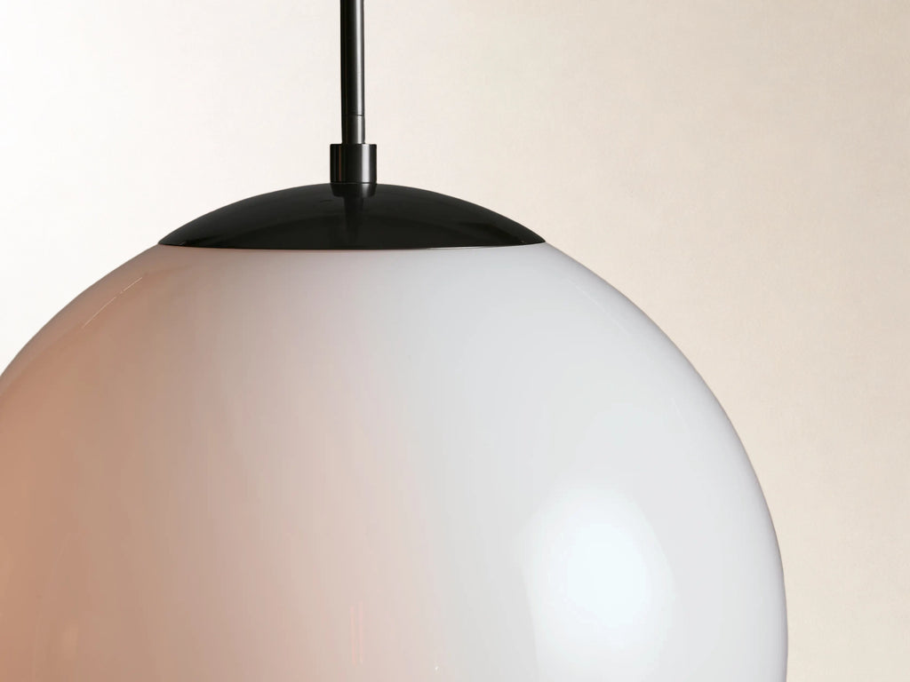 Wescott XL Globe Pendant with Rod