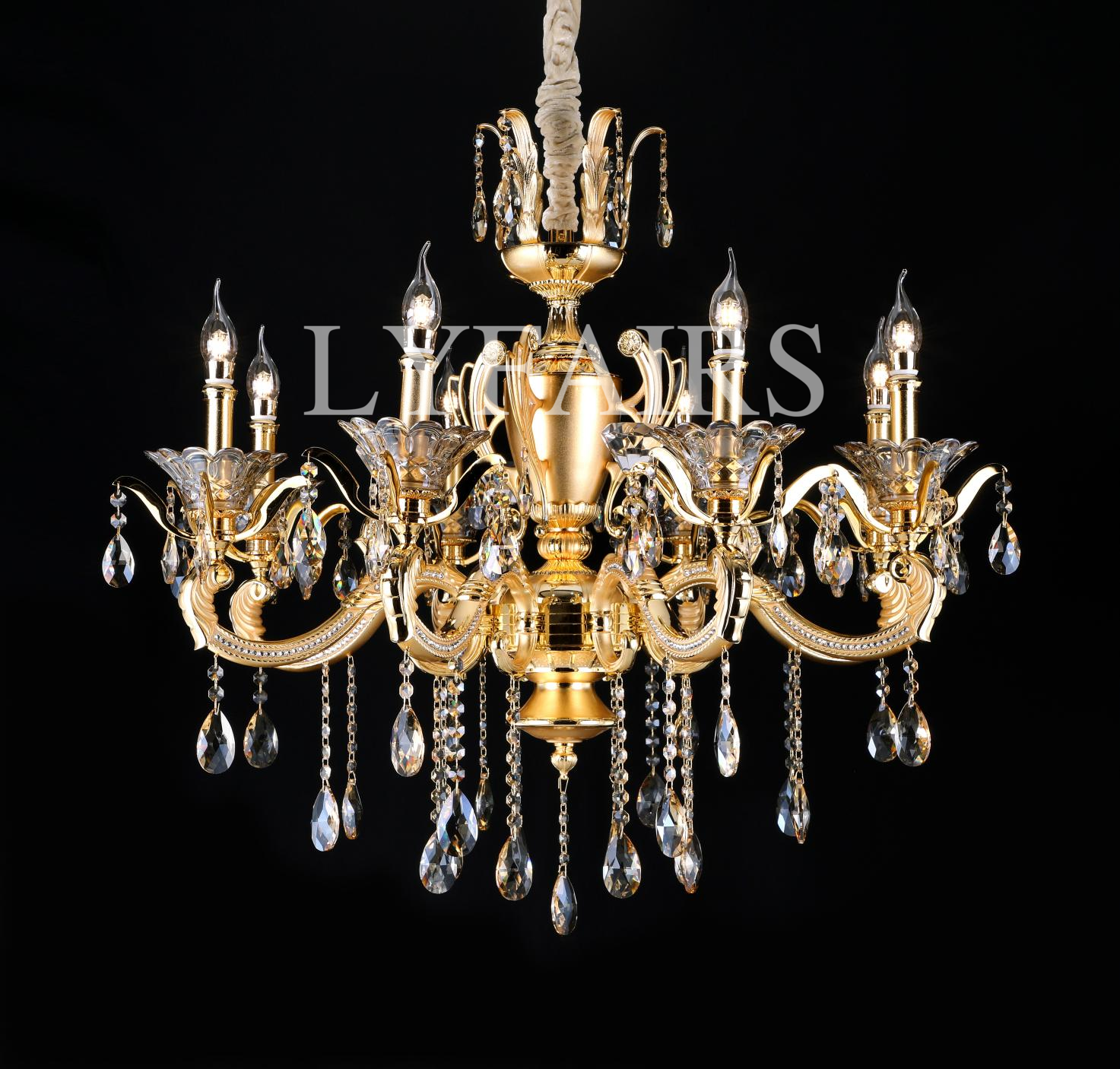Maria Classic Royal Baroque Revival Vintage Chandelier