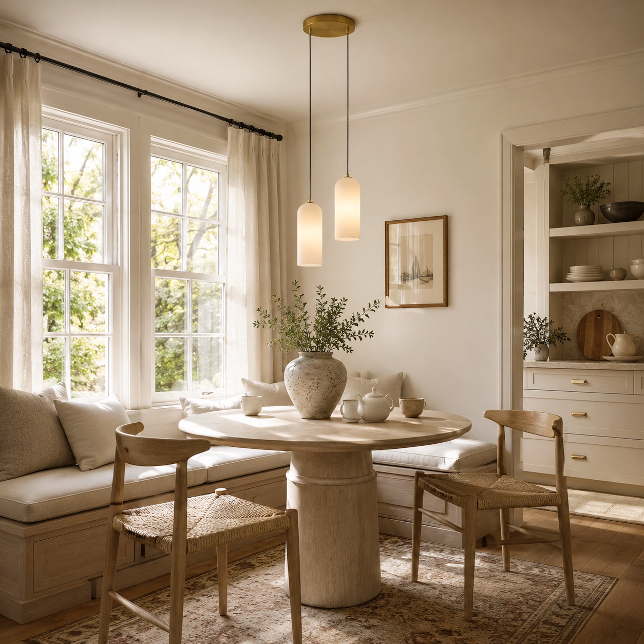 Montira Alabaster Dome Pendant Lamp