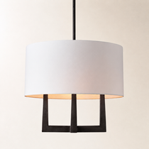 Emmet Shaded Chandelier