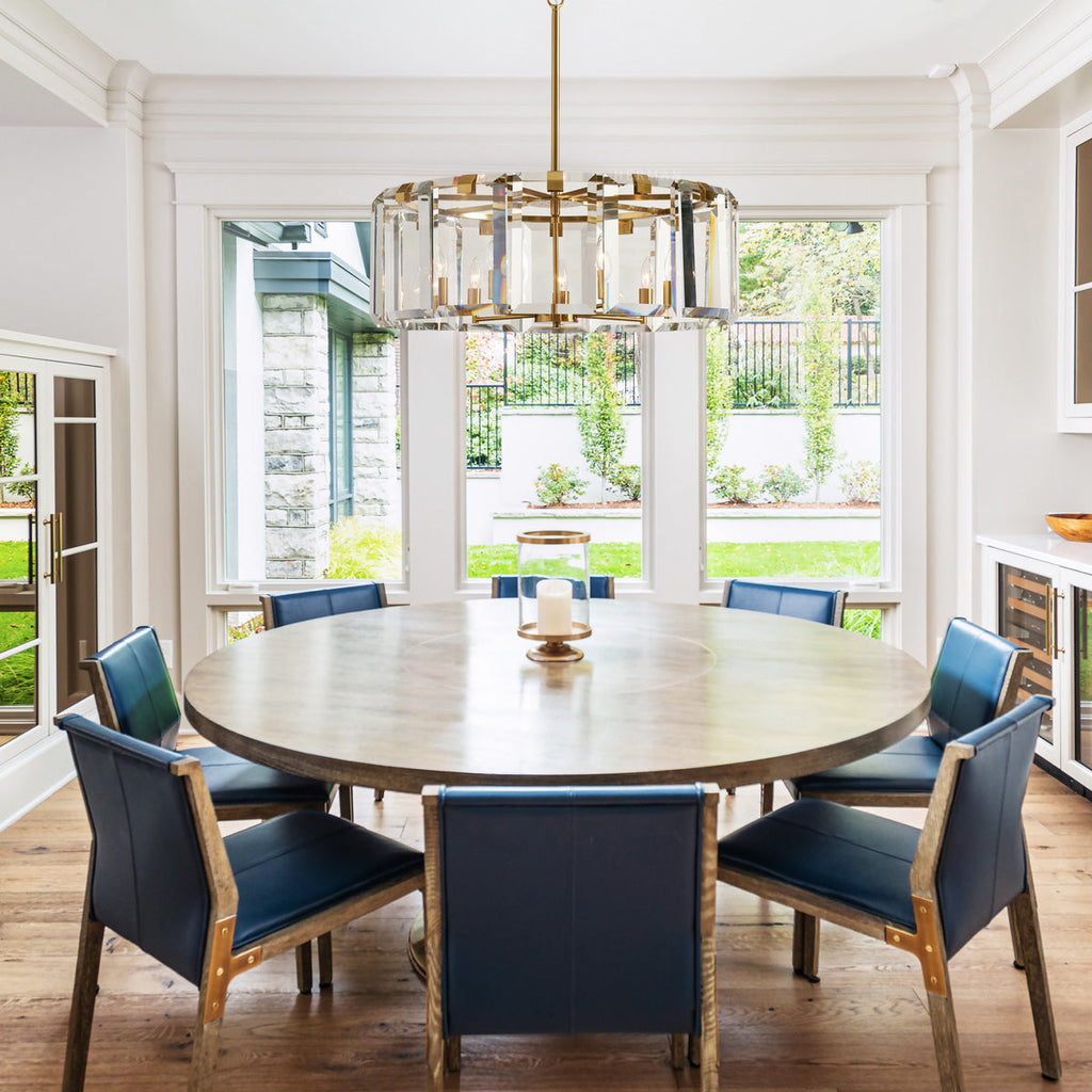 Elegant Amaya Round Chandelier 30" 38" 48" - CasaraHouse