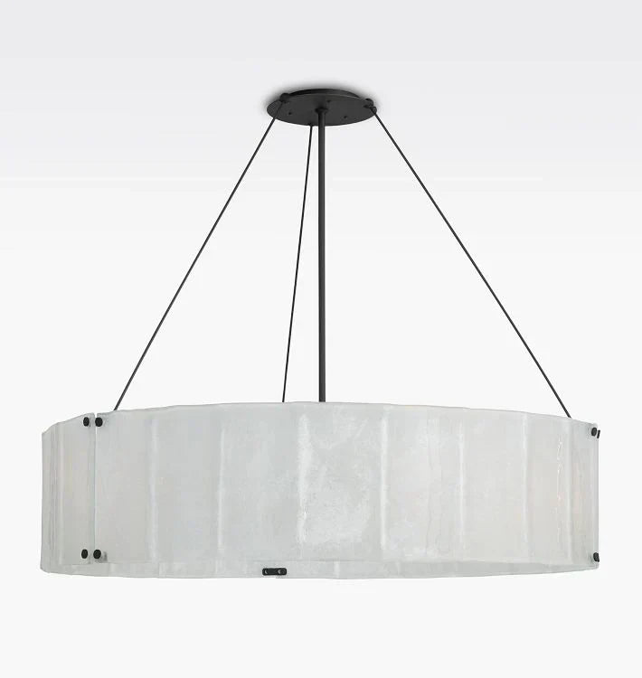 Marcellus Glass Round Chandelier 48"