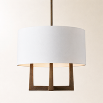Emmet Shaded Chandelier