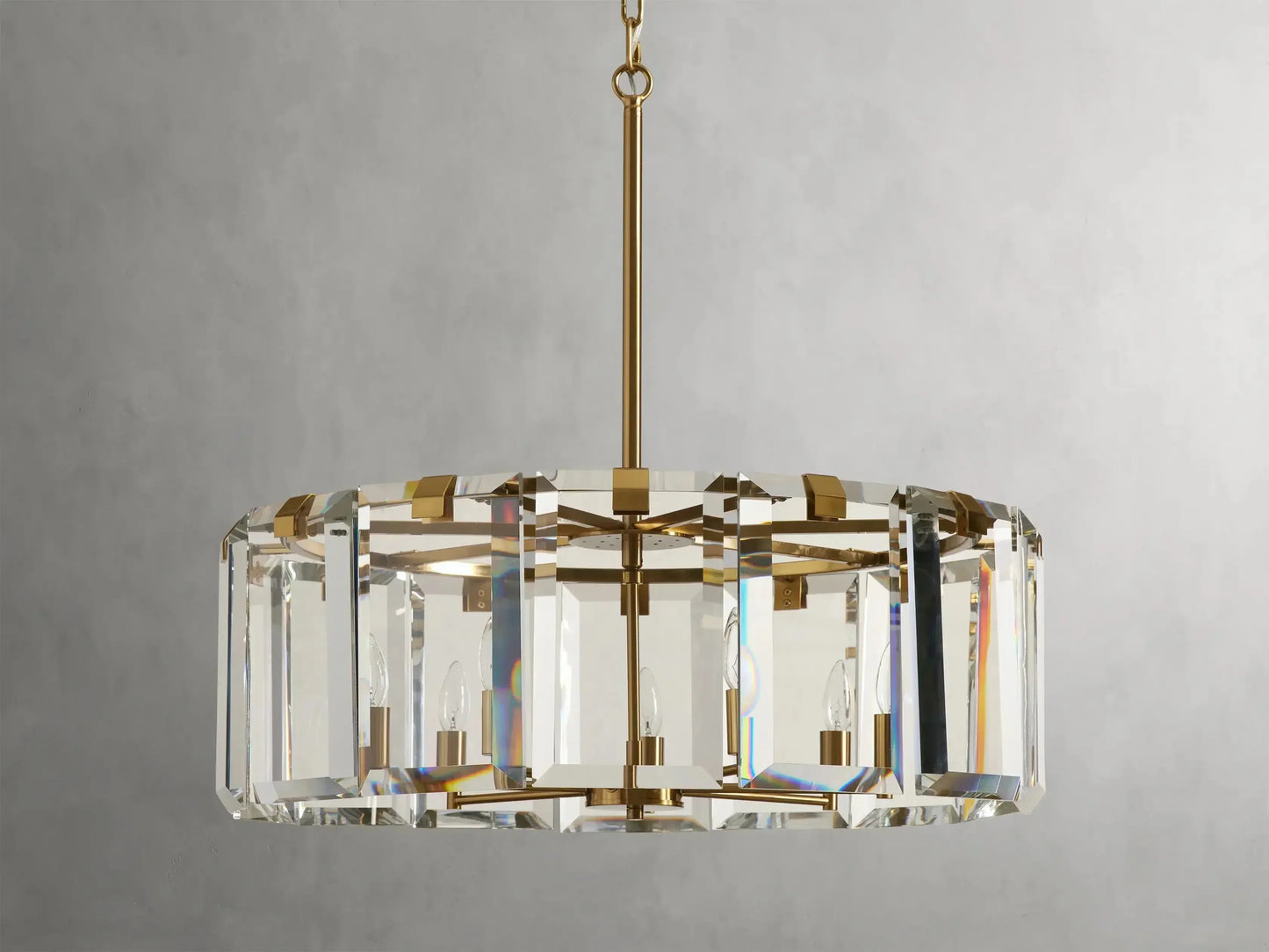 Elegant Amaya Round Chandelier 30" 38" 48" - CasaraHouse