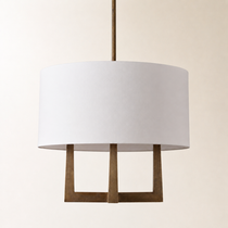 Emmet Shaded Chandelier