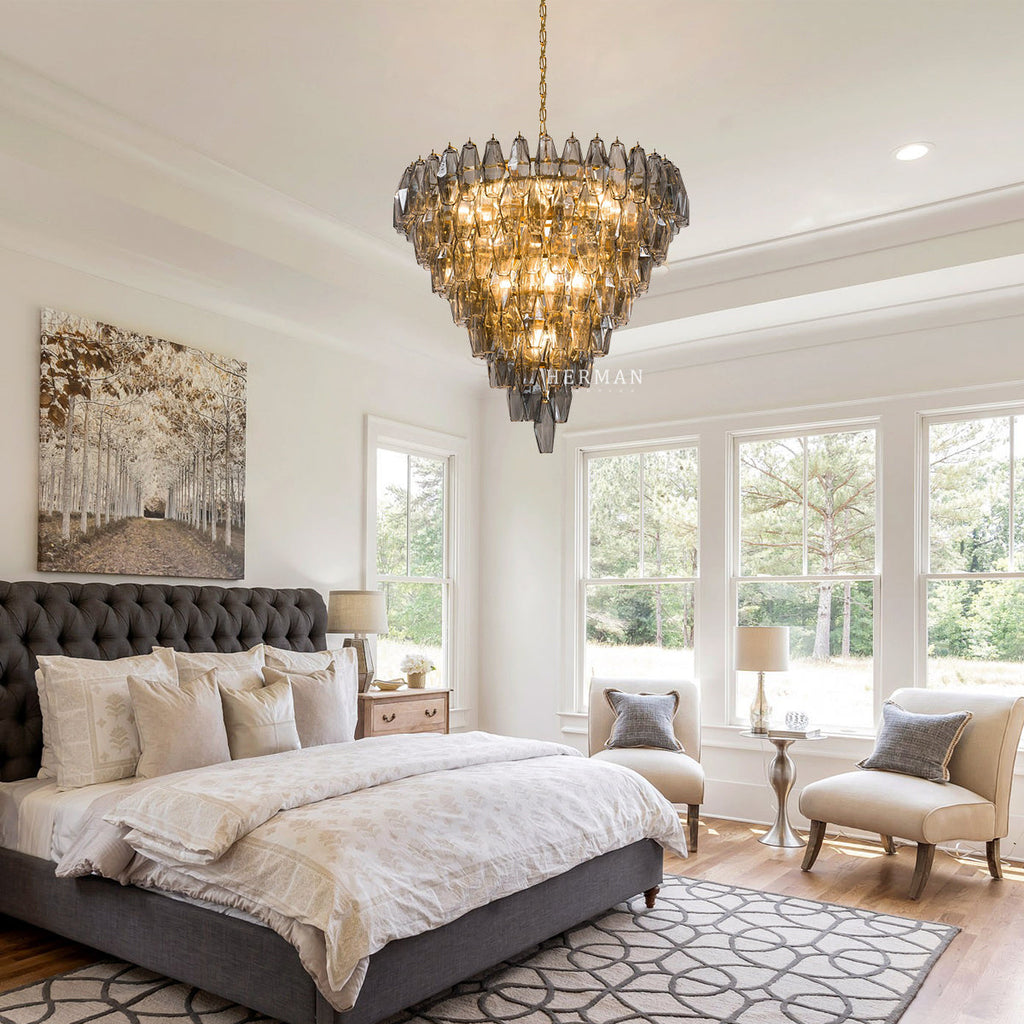 Asti Murano Glass Chandelier