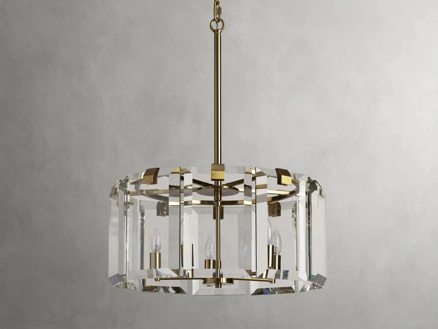 Elegant Amaya Round Chandelier 30" 38" 48" - CasaraHouse