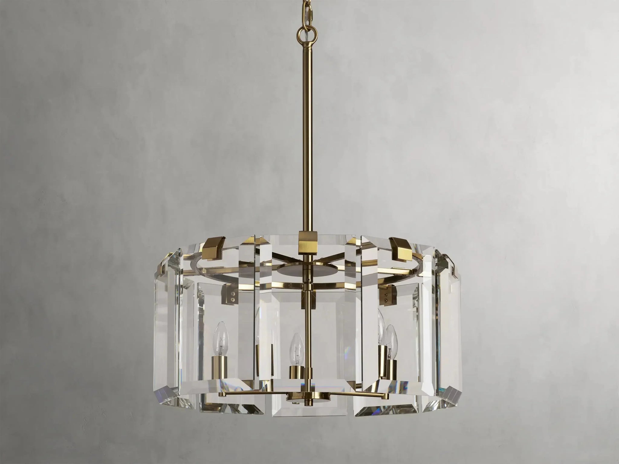 Elegant Amaya Round Chandelier 30" 38" 48" - CasaraHouse