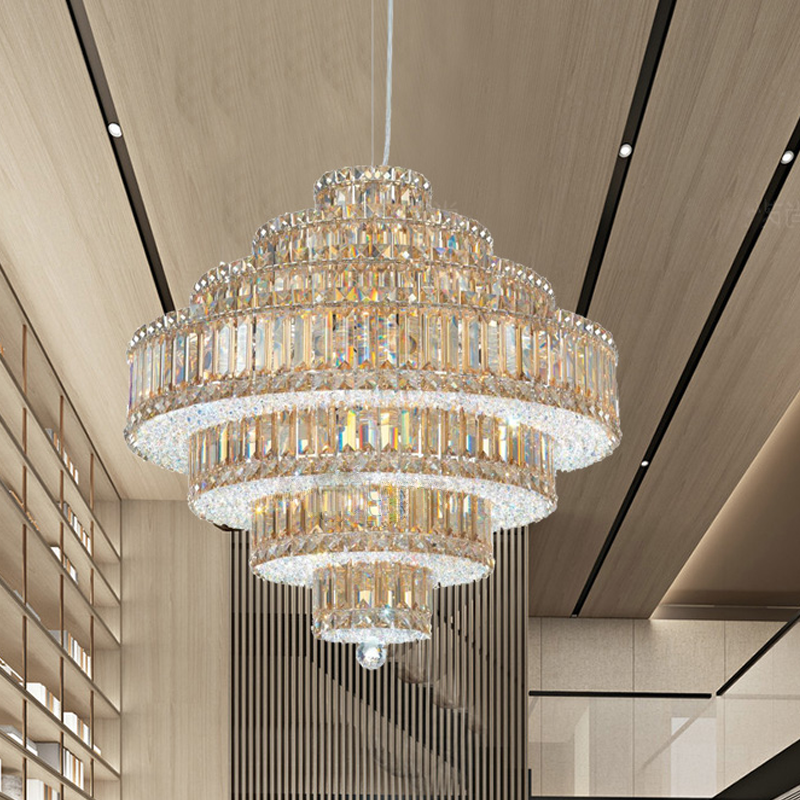 Modern Luxury Multi-layer Crystal Chandelier