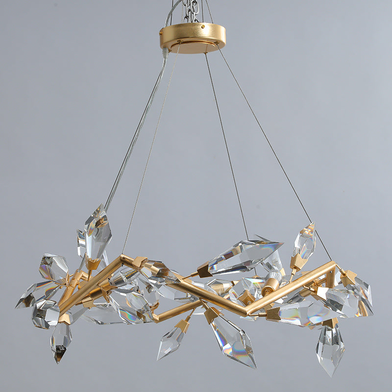Adison 34" Crystal Chandelier