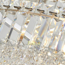 Modern Oval Crystal Chandelier