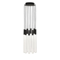 Pyramid Round Crystal Chandelier