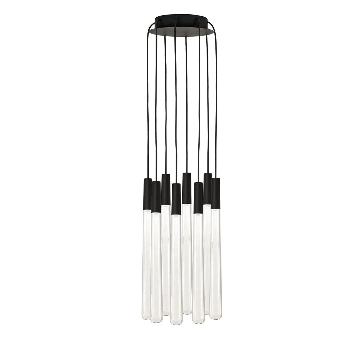 Pyramid Round Crystal Chandelier