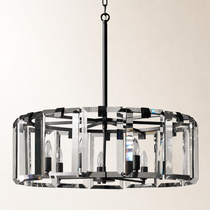 Elegant Amaya Round Chandelier 30" 38" 48"