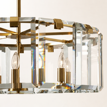 Elegant Amaya Round Chandelier 30" 38" 48"