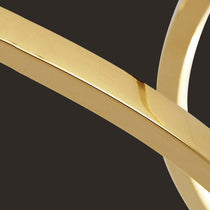 Modern Gold Multi Rings Chandelier