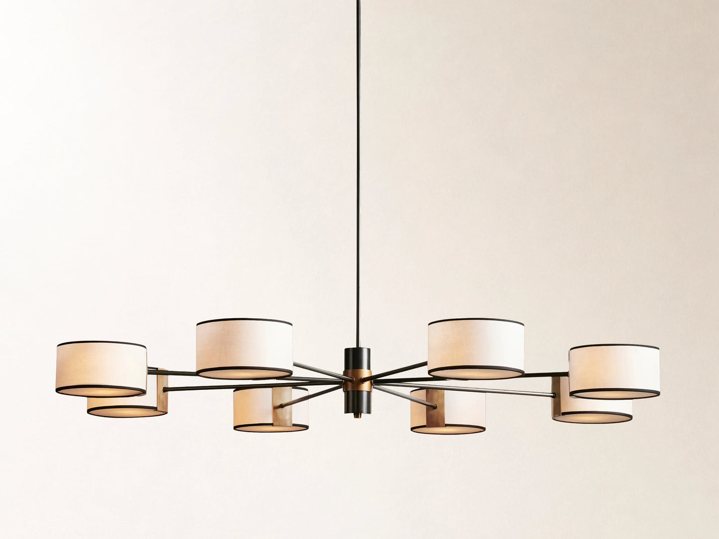 Daphne Fabric Round Chandelier