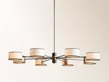 Daphne Fabric Round Chandelier
