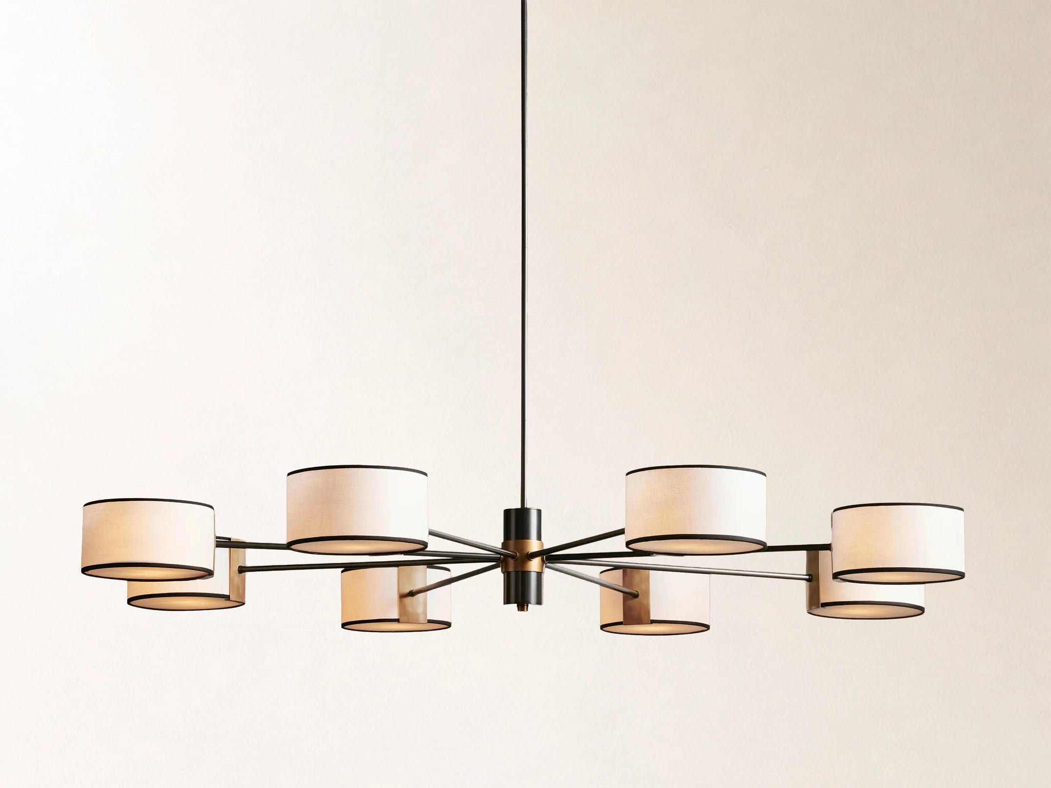 Daphne Fabric Round Chandelier