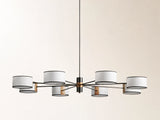 Daphne Fabric Round Chandelier