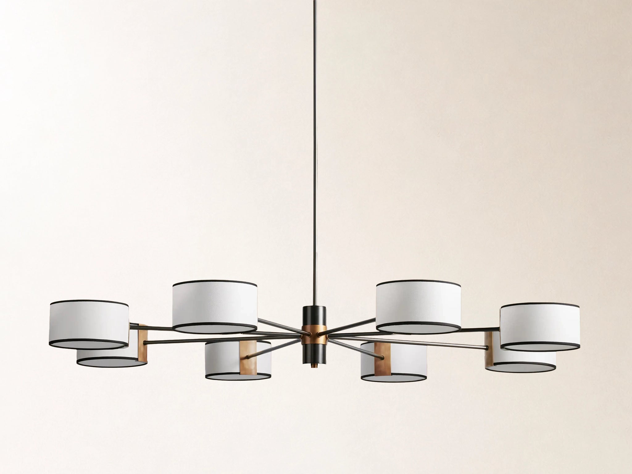 Daphne Fabric Round Chandelier