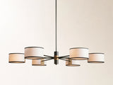 Daphne Fabric Round Chandelier