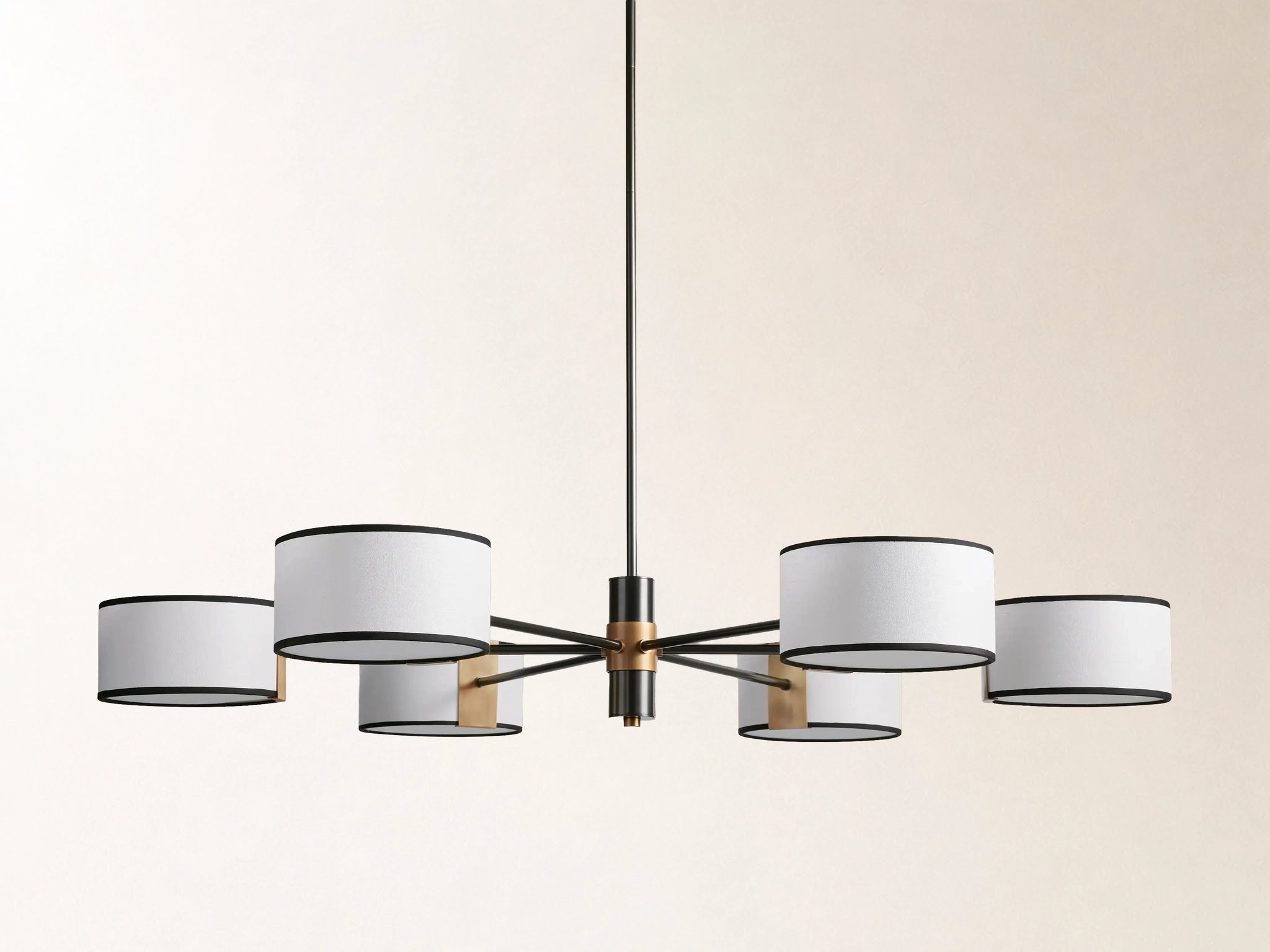 Daphne Fabric Round Chandelier