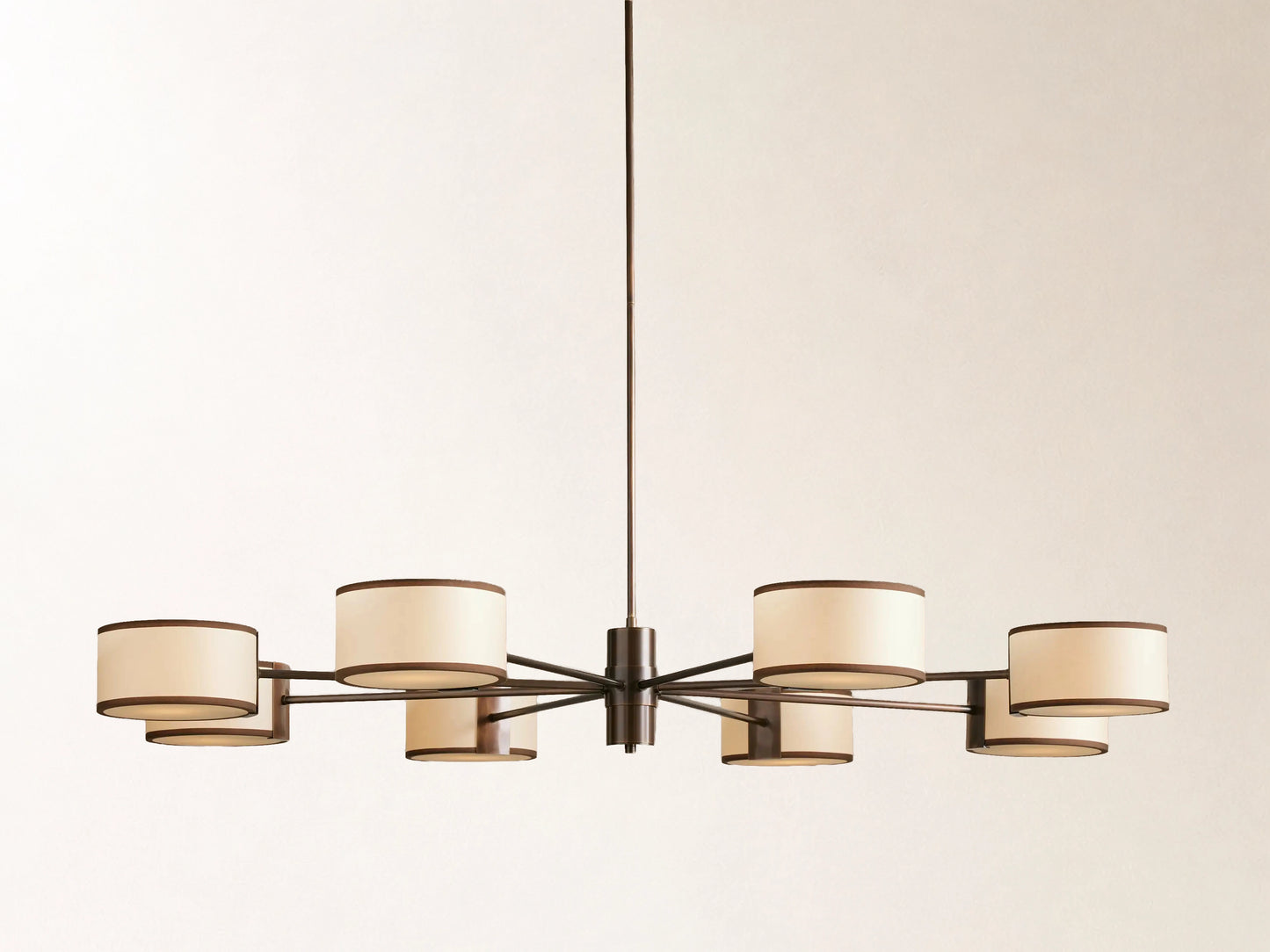 Daphne Fabric Round Chandelier