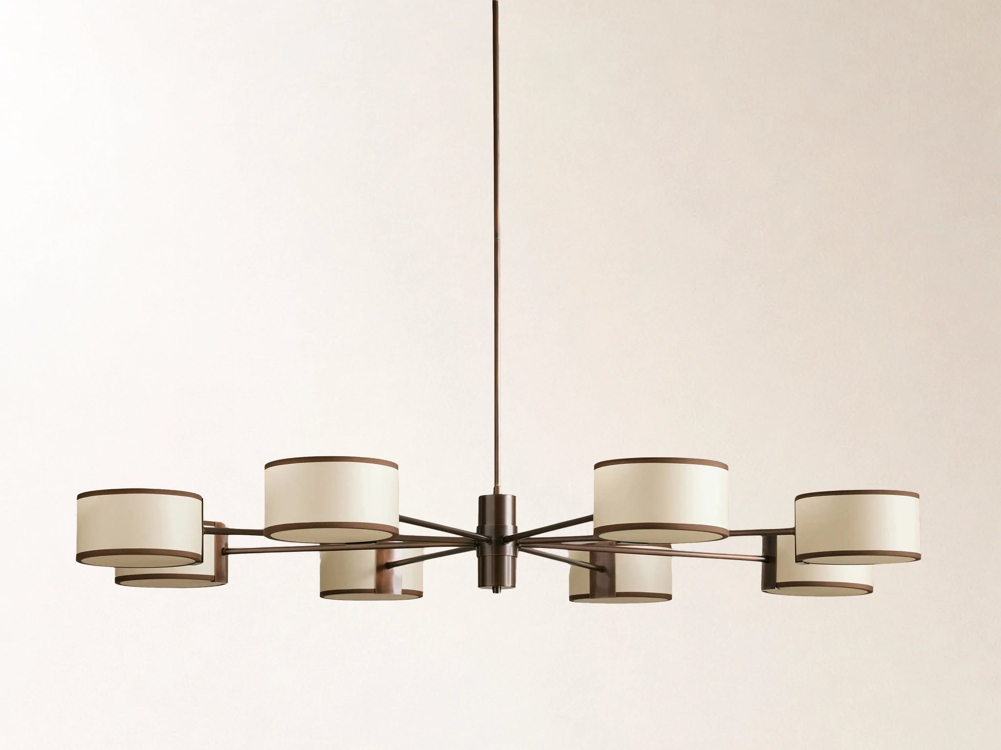 Daphne Fabric Round Chandelier