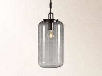 Wescott Cylinder Pendant with Bronze Chain