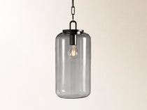 Wescott Cylinder Pendant with Bronze Chain