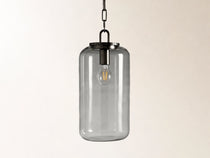 Wescott Cylinder Pendant with Bronze Chain