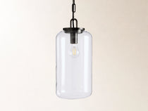 Wescott Cylinder Pendant with Bronze Chain