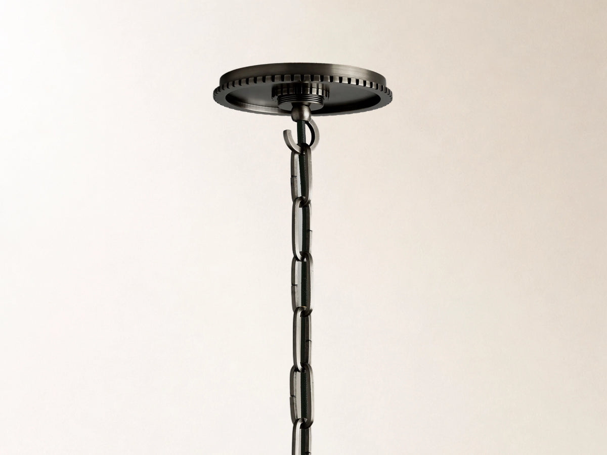 Wescott Cylinder Pendant with Bronze Chain